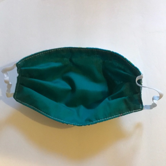 Handmade Face Mask USA DAISIES Cotton Reversible - Picture 2 of 4